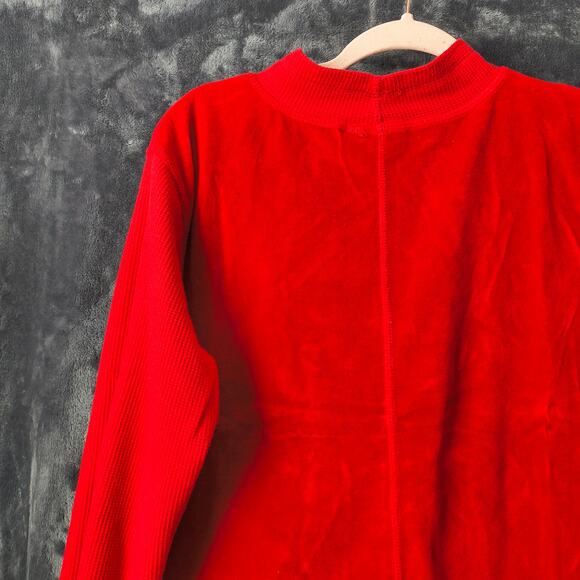 Coldwater Creek Red Vintage Sweater Y2K PL - Picture 2 of 6